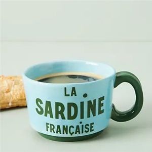 Clare V. for Anthropologie La Sardine Française Mugs Set of 4